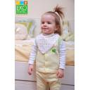 Непромокаючий слинявчик-бандана ЕКО ПУПС ™ колекція Eco Cotton-1